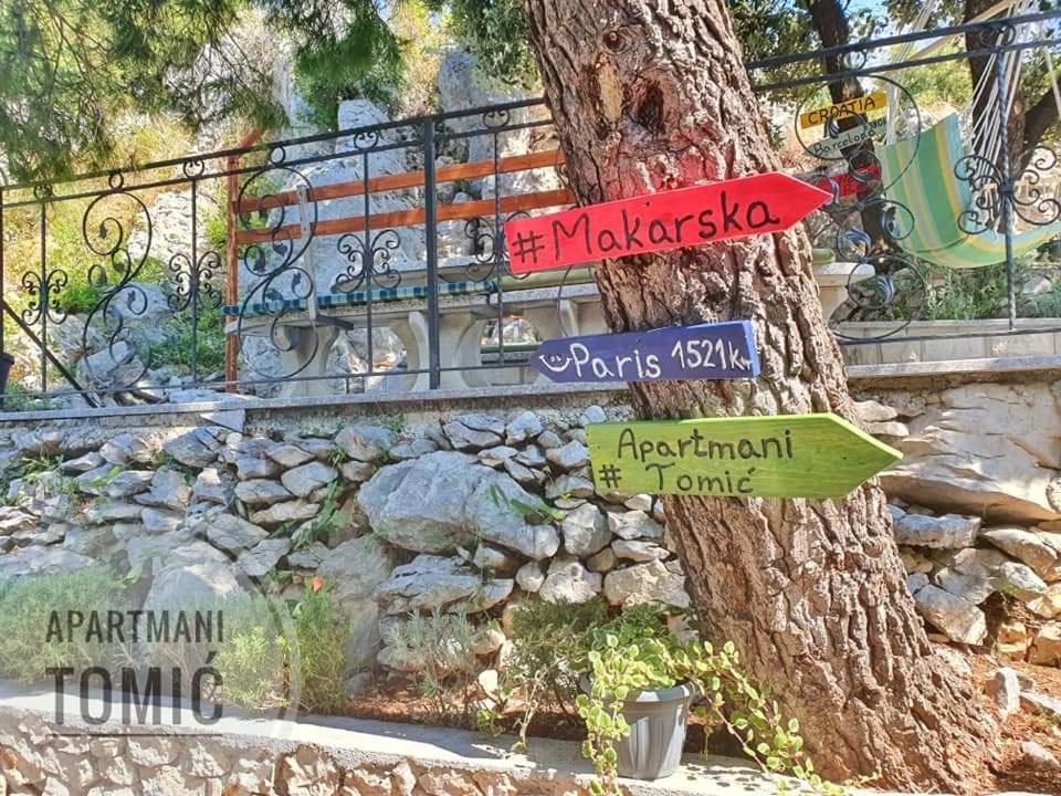 Apartment Tomic 2 Makarska Dış mekan fotoğraf